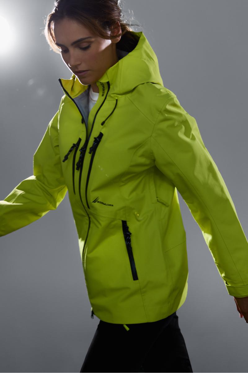 Neon green parka online