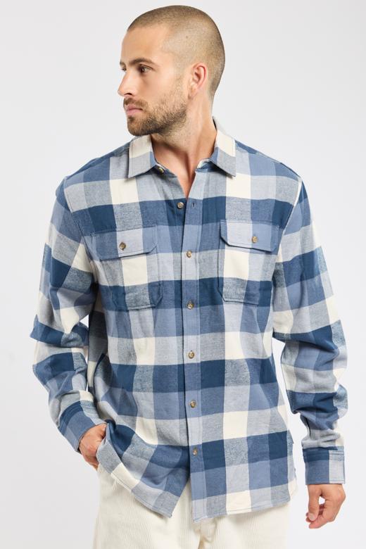 Chemise a carreaux ENTIC - coton